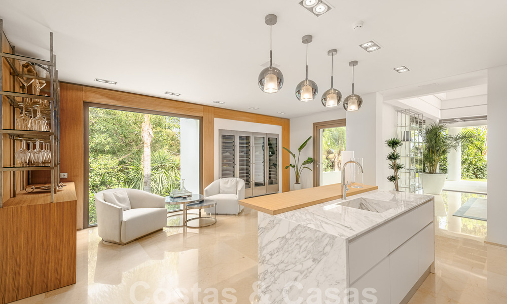 Majestueuse propriété de style méditerranéen à vendre dans le quartier fermé de Sierra Blanca sur le Golden Mile de Marbella 53726