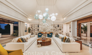 Majestueuse propriété de style méditerranéen à vendre dans le quartier fermé de Sierra Blanca sur le Golden Mile de Marbella 53733 