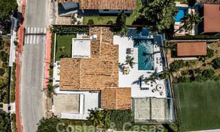 Villa méditerranéenne de luxe à vendre avec vue sur la montagne La Concha, entourée des terrains de golf de la vallée de Nueva Andalucia, Marbella 54863 