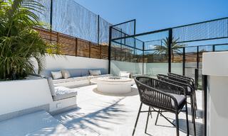 Villa méditerranéenne de luxe à vendre avec vue sur la montagne La Concha, entourée des terrains de golf de la vallée de Nueva Andalucia, Marbella 54882 