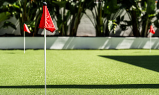 Villa méditerranéenne de luxe à vendre avec vue sur la montagne La Concha, entourée des terrains de golf de la vallée de Nueva Andalucia, Marbella 54887 