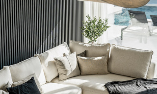 Villa méditerranéenne de luxe à vendre avec vue sur la montagne La Concha, entourée des terrains de golf de la vallée de Nueva Andalucia, Marbella 54888 