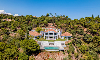 Villa de luxe à vendre avec vue sur la mer, entourée de verdure dans le complexe de golf exclusif La Zagaleta, Marbella - Benahavis 54053 