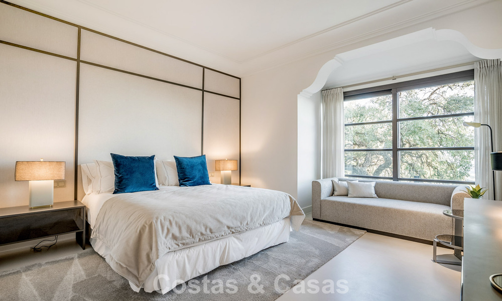 Villa de luxe à vendre avec vue sur la mer, entourée de verdure dans le complexe de golf exclusif La Zagaleta, Marbella - Benahavis 54086