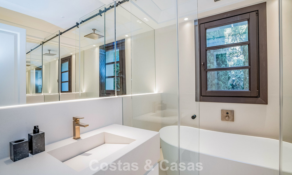 Villa de luxe à vendre avec vue sur la mer, entourée de verdure dans le complexe de golf exclusif La Zagaleta, Marbella - Benahavis 54087