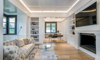 Villa de luxe à vendre avec vue sur la mer, entourée de verdure dans le complexe de golf exclusif La Zagaleta, Marbella - Benahavis 54089 