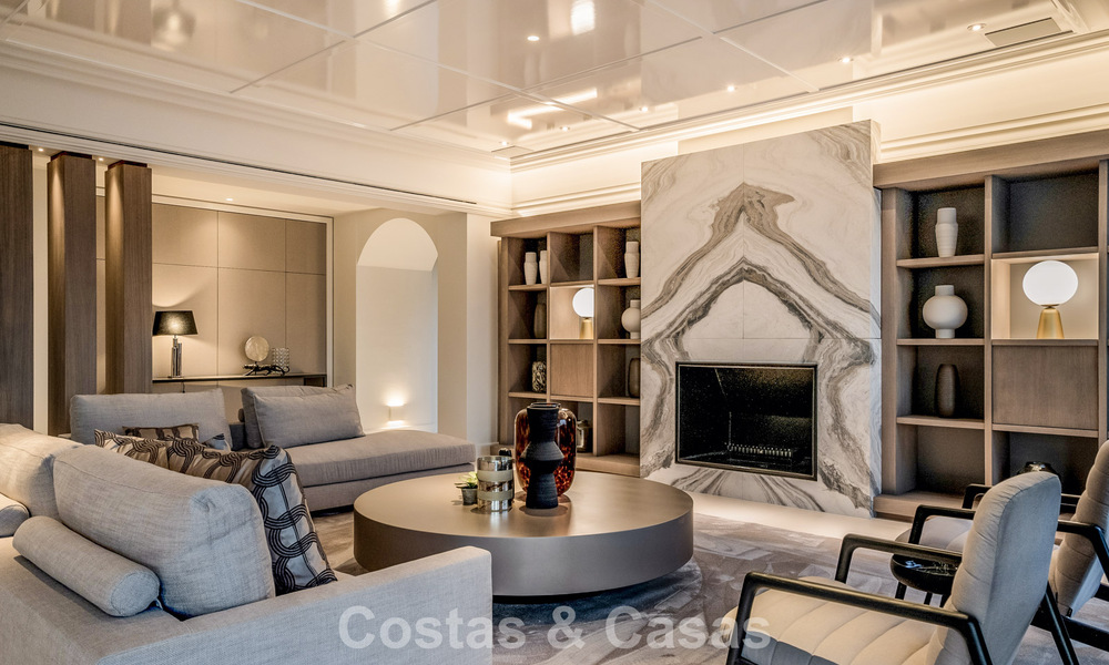 Villa de luxe à vendre avec vue sur la mer, entourée de verdure dans le complexe de golf exclusif La Zagaleta, Marbella - Benahavis 54102