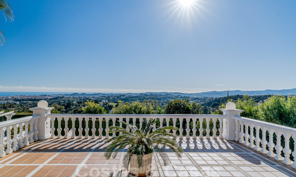 Charmante villa de luxe à vendre sur un terrain spacieux avec vue sur la mer près de Mijas Pueblo, Costa del Sol 53979