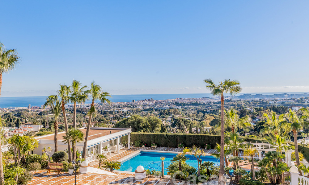 Charmante villa de luxe à vendre sur un terrain spacieux avec vue sur la mer près de Mijas Pueblo, Costa del Sol 53987