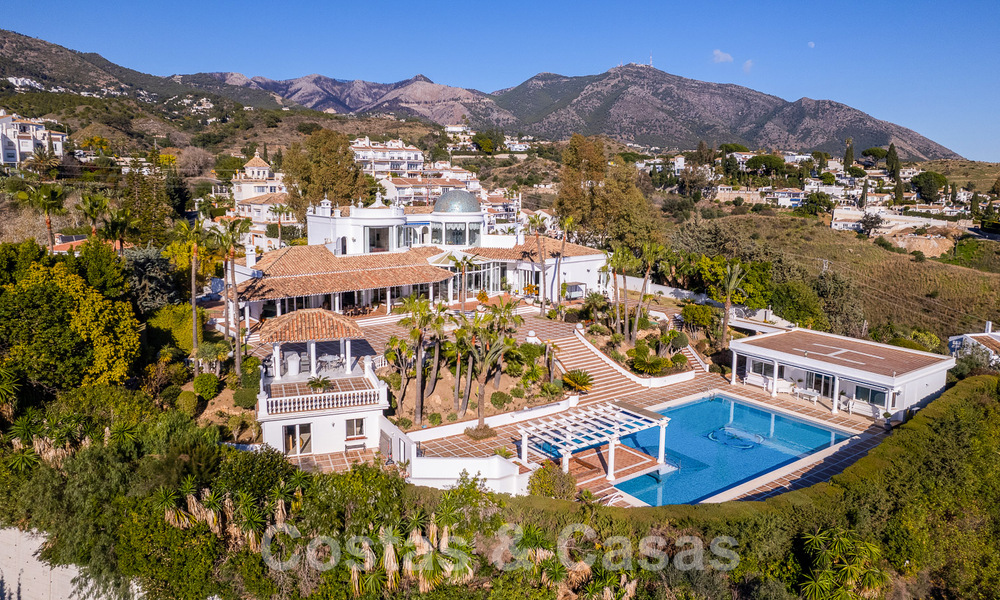 Charmante villa de luxe à vendre sur un terrain spacieux avec vue sur la mer près de Mijas Pueblo, Costa del Sol 54032