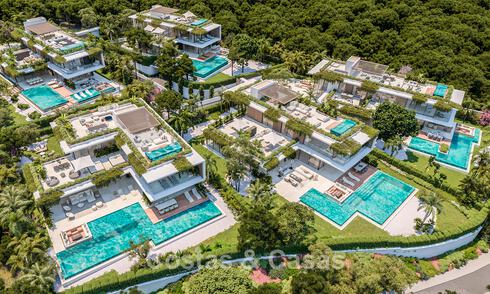 Développement exclusif avec 5 villas design d'avant-garde à vendre avec vue panoramique sur la mer à Cascada de Camojan, Marbella 54045