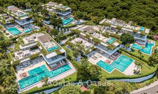 Développement exclusif avec 5 villas design d'avant-garde à vendre avec vue panoramique sur la mer à Cascada de Camojan, Marbella 54045 