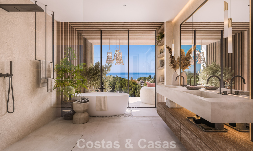 Développement exclusif avec 5 villas design d'avant-garde à vendre avec vue panoramique sur la mer à Cascada de Camojan, Marbella 54048