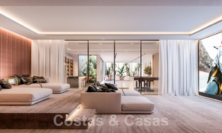 Développement exclusif avec 5 villas design d'avant-garde à vendre avec vue panoramique sur la mer à Cascada de Camojan, Marbella 58231 
