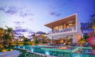 Développement exclusif avec 5 villas design d'avant-garde à vendre avec vue panoramique sur la mer à Cascada de Camojan, Marbella 58232 