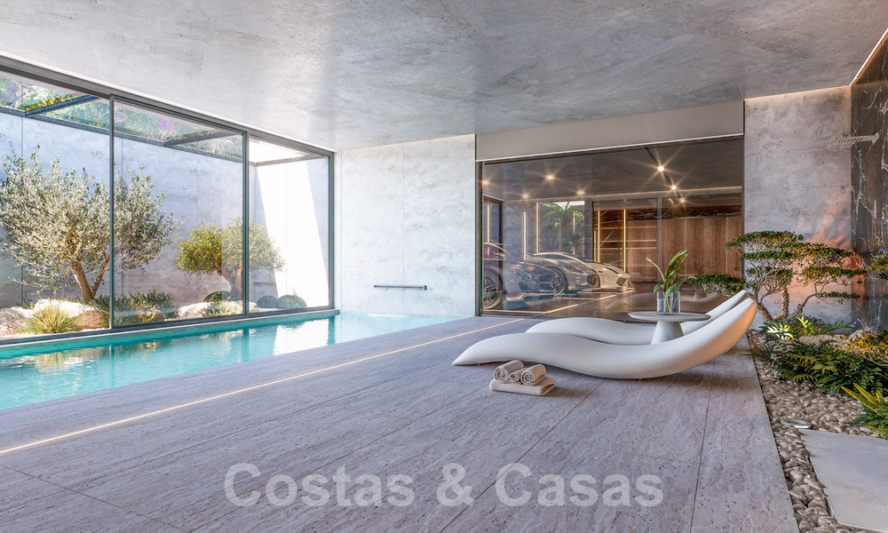 Développement exclusif avec 5 villas design d'avant-garde à vendre avec vue panoramique sur la mer à Cascada de Camojan, Marbella 58233