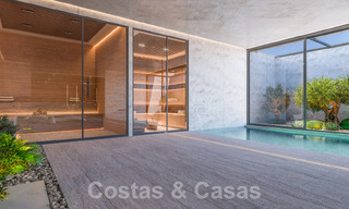 Développement exclusif avec 5 villas design d'avant-garde à vendre avec vue panoramique sur la mer à Cascada de Camojan, Marbella 58234 