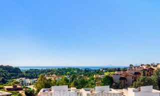 Appartement à vendre prêt à emménager avec vue sur la vallée et la mer dans le quartier exclusif de Marbella - Benahavis 55018 