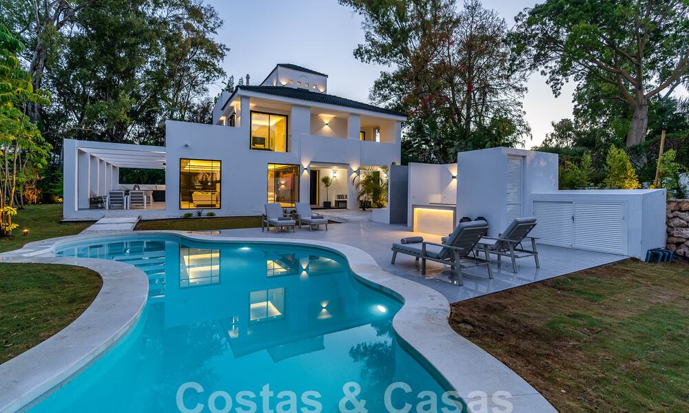 Villa de luxe contemporaine rénovée à vendre au cœur de la vallée du golf de Nueva Andalucia, Marbella 54781