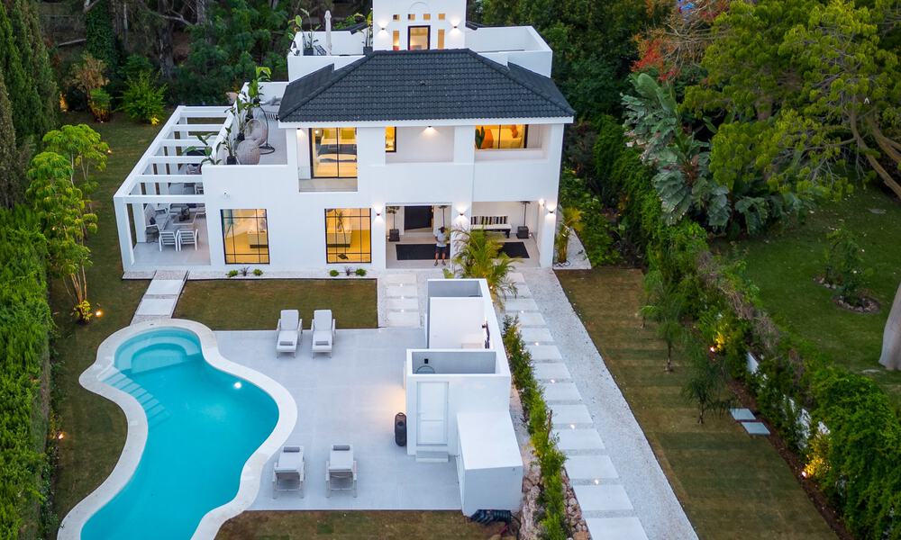 Villa de luxe contemporaine rénovée à vendre au cœur de la vallée du golf de Nueva Andalucia, Marbella 54783