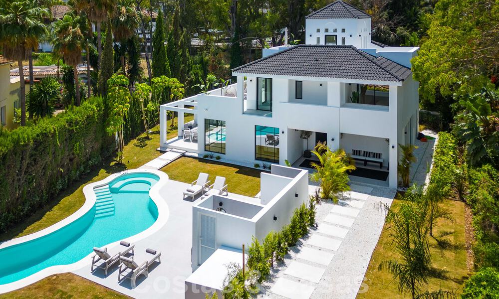 Villa de luxe contemporaine rénovée à vendre au cœur de la vallée du golf de Nueva Andalucia, Marbella 54786