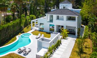 Villa de luxe contemporaine rénovée à vendre au cœur de la vallée du golf de Nueva Andalucia, Marbella 54786 