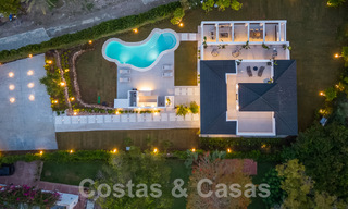 Villa de luxe contemporaine rénovée à vendre au cœur de la vallée du golf de Nueva Andalucia, Marbella 54787 