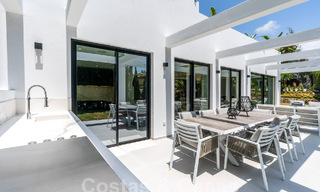 Villa de luxe contemporaine rénovée à vendre au cœur de la vallée du golf de Nueva Andalucia, Marbella 54797 
