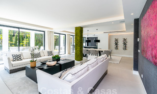Villa de luxe contemporaine rénovée à vendre au cœur de la vallée du golf de Nueva Andalucia, Marbella 54798 