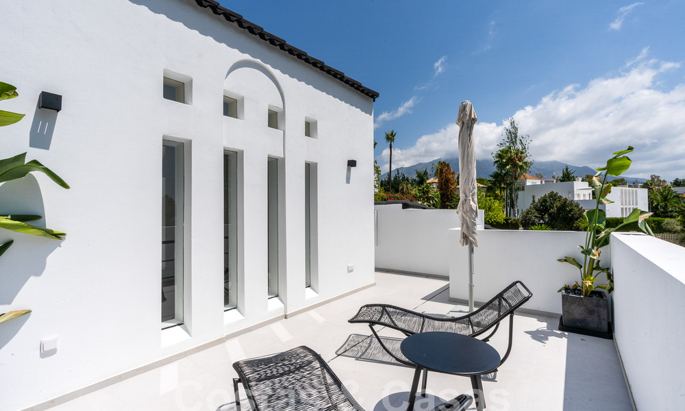 Villa de luxe contemporaine rénovée à vendre au cœur de la vallée du golf de Nueva Andalucia, Marbella 54807
