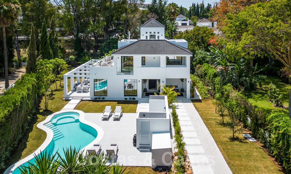 Villa de luxe contemporaine rénovée à vendre au cœur de la vallée du golf de Nueva Andalucia, Marbella 54808