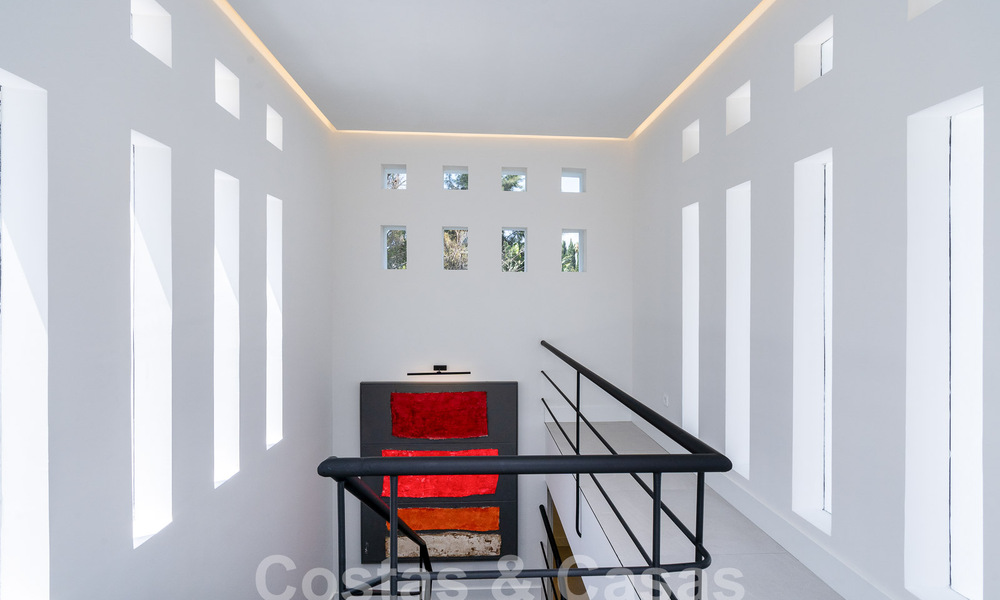 Villa de luxe contemporaine rénovée à vendre au cœur de la vallée du golf de Nueva Andalucia, Marbella 54811