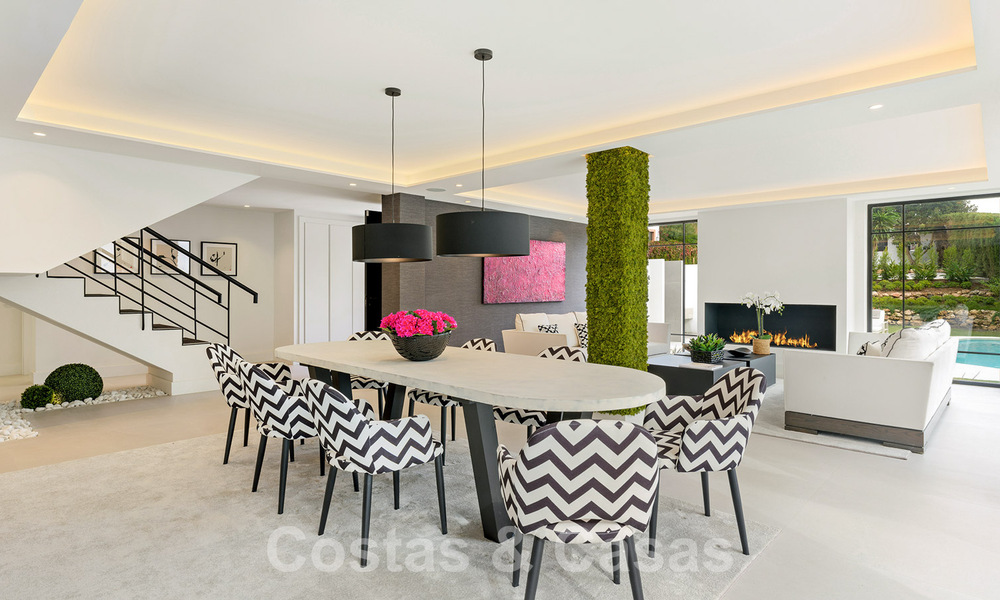Villa de luxe contemporaine rénovée à vendre au cœur de la vallée du golf de Nueva Andalucia, Marbella 62001