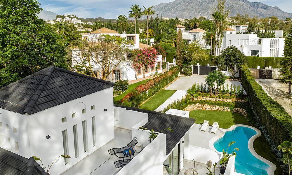 Villa de luxe contemporaine rénovée à vendre au cœur de la vallée du golf de Nueva Andalucia, Marbella 62006