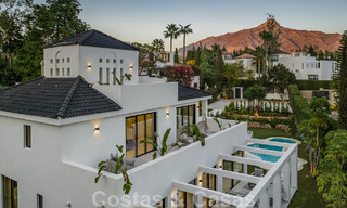 Villa de luxe contemporaine rénovée à vendre au cœur de la vallée du golf de Nueva Andalucia, Marbella 62007 