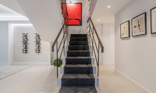 Villa de luxe contemporaine rénovée à vendre au cœur de la vallée du golf de Nueva Andalucia, Marbella 62008 