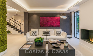 Villa de luxe contemporaine rénovée à vendre au cœur de la vallée du golf de Nueva Andalucia, Marbella 62012 