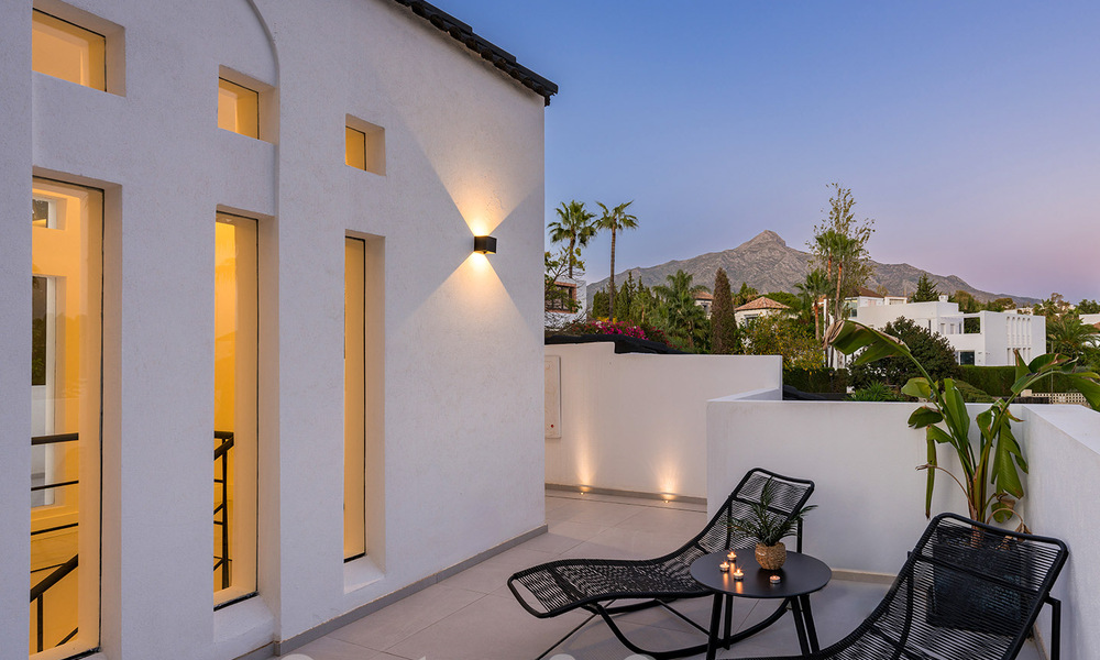 Villa de luxe contemporaine rénovée à vendre au cœur de la vallée du golf de Nueva Andalucia, Marbella 62019
