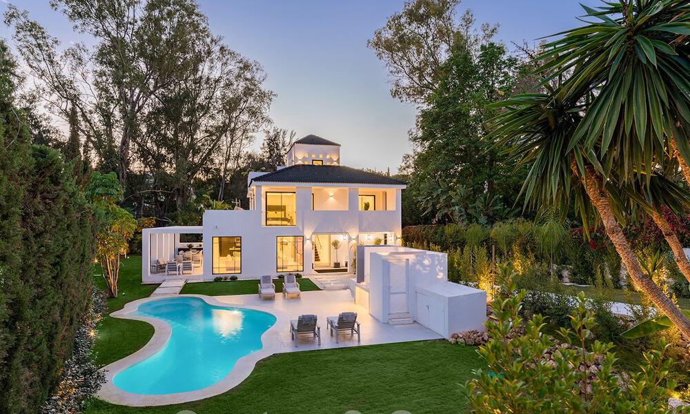 Villa de luxe contemporaine rénovée à vendre au cœur de la vallée du golf de Nueva Andalucia, Marbella 62020