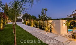 Villa de luxe contemporaine rénovée à vendre au cœur de la vallée du golf de Nueva Andalucia, Marbella 62022 
