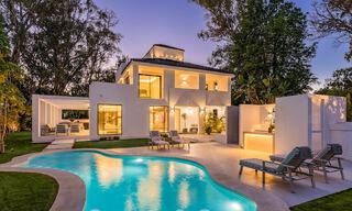 Villa de luxe contemporaine rénovée à vendre au cœur de la vallée du golf de Nueva Andalucia, Marbella 62024 