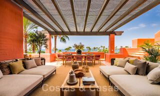 Penthouse de luxe unique à vendre, en première ligne de plage sur le Nouveau Golden Mile entre Marbella et le centre d'Estepona 54223 