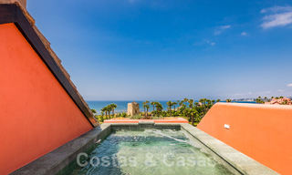 Penthouse de luxe unique à vendre, en première ligne de plage sur le Nouveau Golden Mile entre Marbella et le centre d'Estepona 54224 
