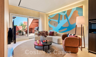 Penthouse de luxe unique à vendre, en première ligne de plage sur le Nouveau Golden Mile entre Marbella et le centre d'Estepona 54231 