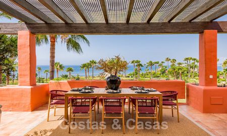 Penthouse de luxe unique à vendre, en première ligne de plage sur le Nouveau Golden Mile entre Marbella et le centre d'Estepona 54234