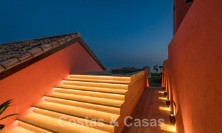 Penthouse de luxe unique à vendre, en première ligne de plage sur le Nouveau Golden Mile entre Marbella et le centre d'Estepona 54245 