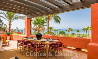 Penthouse de luxe unique à vendre, en première ligne de plage sur le Nouveau Golden Mile entre Marbella et le centre d'Estepona 54254 