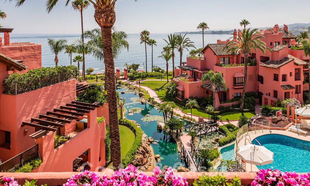 Penthouse de luxe à vendre situé au bord de mer du Nouveau Mille d'Or, Marbella - Estepona 55117