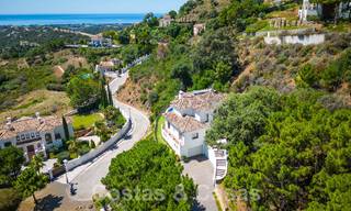 Villa de luxe indépendante de style espagnol classique à vendre avec une vue sublime sur la mer à Marbella - Benahavis 55132 