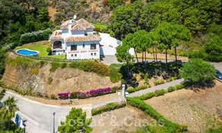 Villa de luxe indépendante de style espagnol classique à vendre avec une vue sublime sur la mer à Marbella - Benahavis 55133 